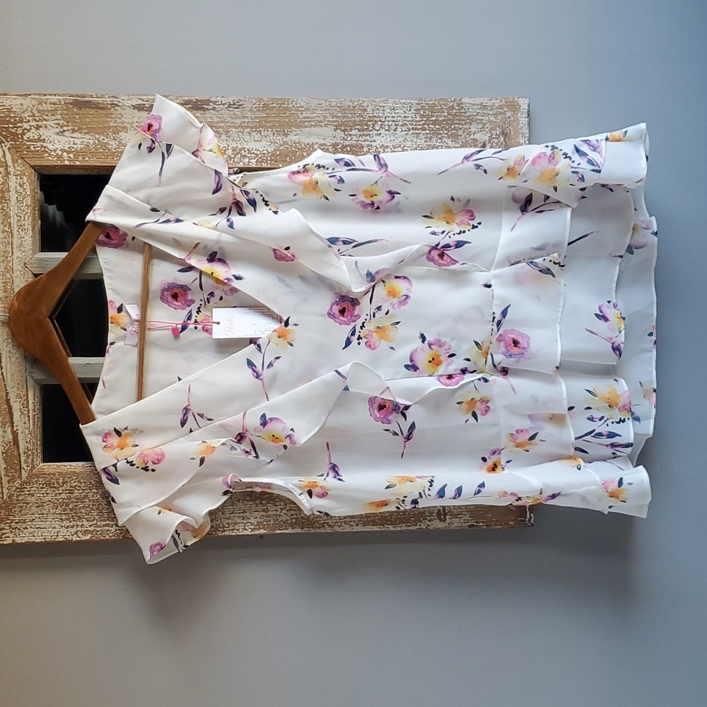 NWT Parker NYC floral blouse. Size small